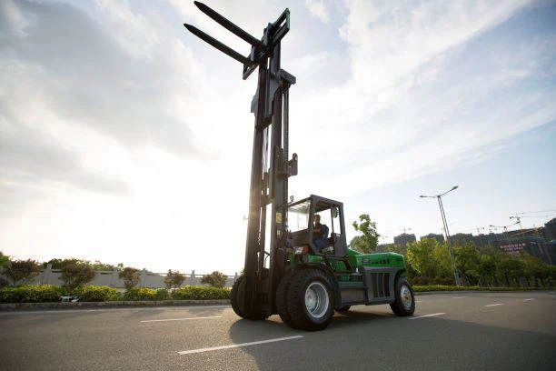 Couleur de chariot élévateur lourd diesel de 16 tonnes