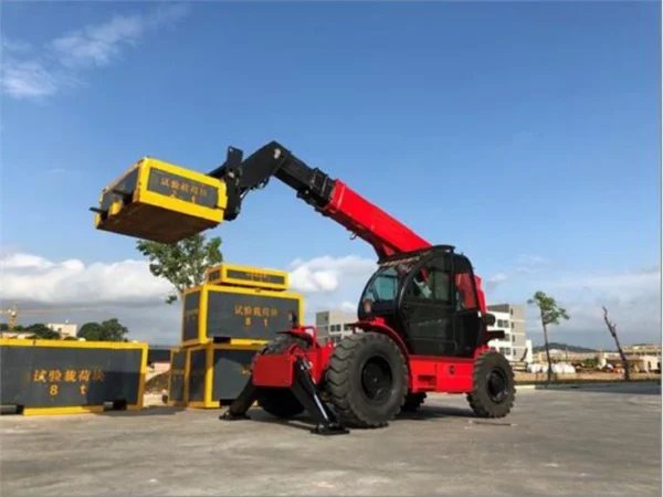 Chariot élévateur télescopique de 7 tonnes et 17 mètres