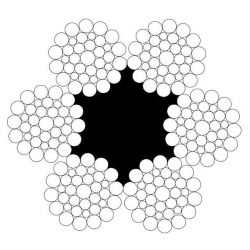 Câble acier 6×37