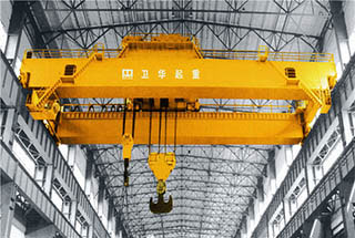 QD type model cabin control double beam electric overhead traveling crane